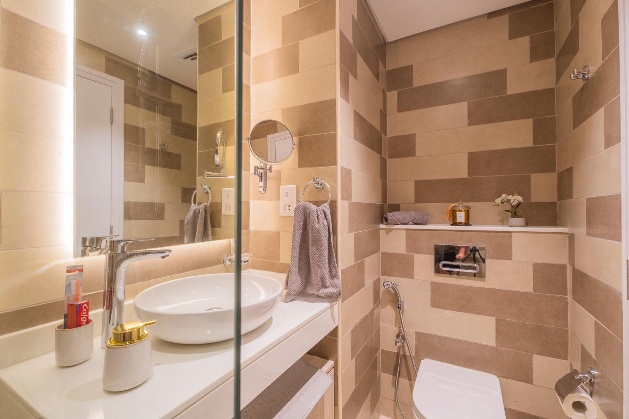 Studio With Pool And Private Beach Access On Palm Jumeirah ドバイ エクステリア 写真