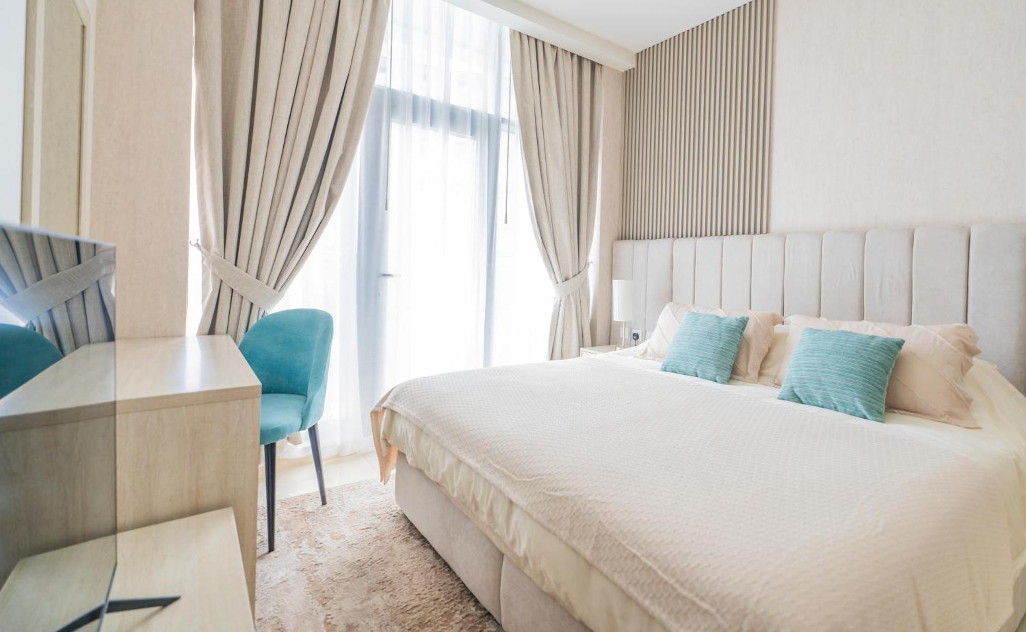 Studio With Pool And Private Beach Access On Palm Jumeirah ドバイ エクステリア 写真
